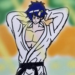 This is a pixiv picture whose title is 空手ボーイ・麻中蓬✨🥋✨.