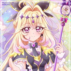 This is a pixiv picture whose title is キュアアルカナ・シャドウ.