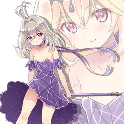This is a pixiv picture whose title is スカートの中の迷宮.