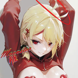 This is a pixiv picture whose title is OC_腥红Moonstar.