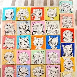 This is a pixiv picture whose title is エイプリルフール2026な豆色紙.