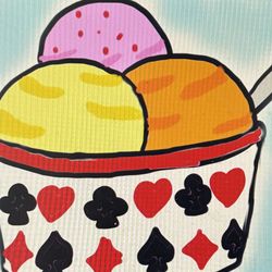 This is a pixiv picture whose title is ㊗️アイスクリームの日🍨.