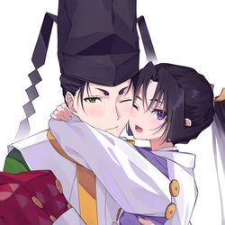 This is a pixiv picture whose title is 頼若.