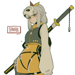 This is a pixiv picture whose title is 산나비 (+프문낙서).