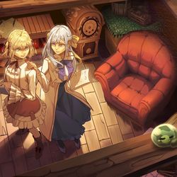 This is a pixiv picture whose title is basement atelier.