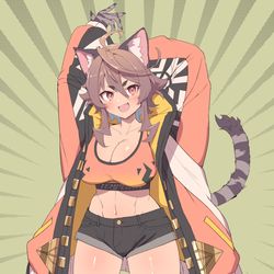 This is a pixiv picture whose title is 🎉アラシちゃんデビュー16周年！！🎊.