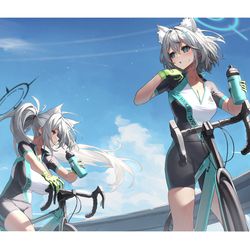 This is a pixiv picture whose title is シロコ誕生日おめでとう！！.
