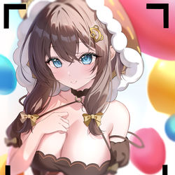 This is a pixiv picture whose title is 伊薇特.