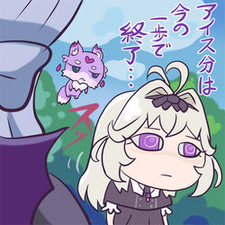 This is a pixiv picture whose title is 主張.