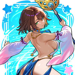 This is a pixiv picture whose title is ユウナ.