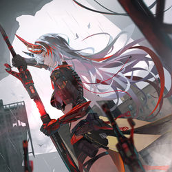 This is a pixiv picture whose title is Alpha.