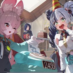 This is a pixiv picture whose title is Dialyn & Zhao.