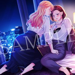 This is a pixiv picture whose title is 【販売開始】愛カラ×ウェブポンコラボ第2弾.