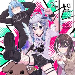 This is a pixiv picture whose title is モニタリング姉妹ファイアー.