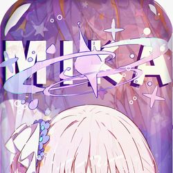 This is a pixiv picture whose title is 聖園ミカ 水着.
