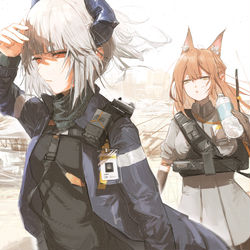 This is a pixiv picture whose title is アークナイツ.