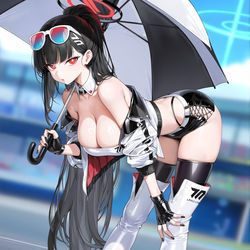 This is a pixiv picture whose title is レースクイーン.