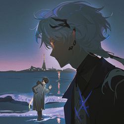 This is a pixiv picture whose title is We'll find each other again.