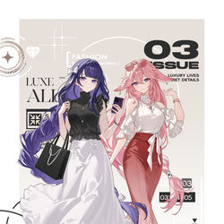This is a pixiv picture whose title is 私服設計.