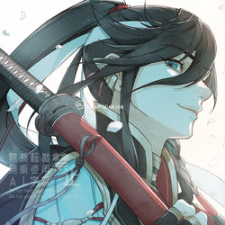 This is a pixiv picture whose title is 和泉守兼定日野市指定有形文化財指定記念日2026.