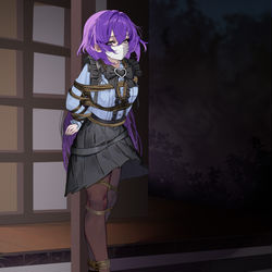 This is a pixiv picture whose title is 雪晴.
