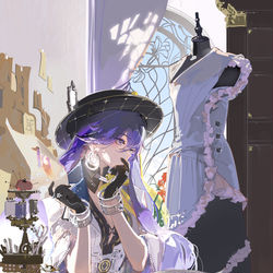 This is a pixiv picture whose title is 洛瑟菈.