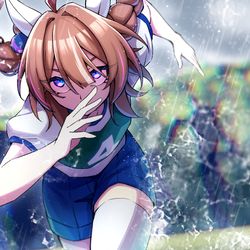 This is a pixiv picture whose title is メイショウタバル(ウマ娘).