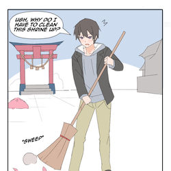 This is a pixiv picture whose title is Fox shrinegirl TGAR.