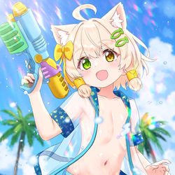 This is a pixiv picture whose title is SUMMERかやちゃん☀️.