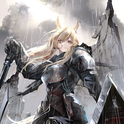 This is a pixiv picture whose title is 重装-临光（日绘day3 3/8）.