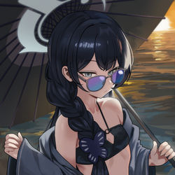 This is a pixiv picture whose title is キサキ(水着).