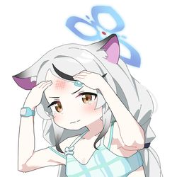 This is a pixiv picture whose title is デコピン.