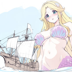 This is a pixiv picture whose title is ドラクエ6の人魚.