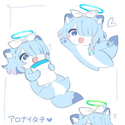 This is a pixiv picture whose title is アロナイタチ…その封筒は.. 😠💢.