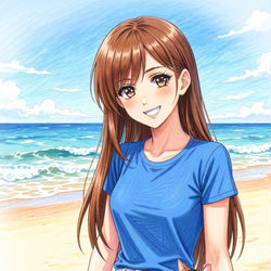 This is a pixiv picture whose title is 女性.
