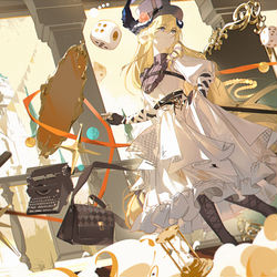This is a pixiv picture whose title is サイラッハ(アークナイツ) 琴柳.