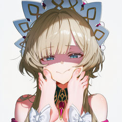This is a pixiv picture whose title is Nice smile,sandrone~.