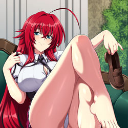 This is a pixiv picture whose title is Rias Gremory.