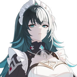 This is a pixiv picture whose title is 蔑み.