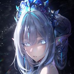 This is a pixiv picture whose title is 氷の女皇 | The Tsaritsa.