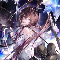 This is a pixiv picture whose title is 🐰.