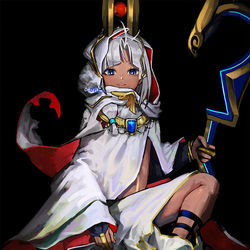 This is a pixiv picture whose title is ツタンカーメン.