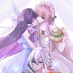 This is a pixiv picture whose title is 佩佩：禁止苦难娱乐化！（是约稿.