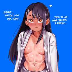 This is a pixiv picture whose title is Nagatoro is Planning.