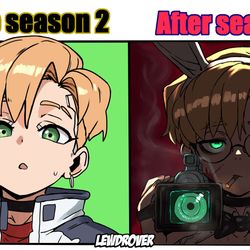 This is a pixiv picture whose title is Cyberpunk season 2 predictions.