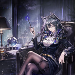 This is a pixiv picture whose title is 格特鲁德.