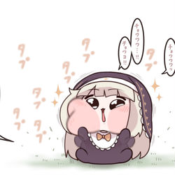 This is a pixiv picture whose title is もちもちほっぺに驚く赤ちゃんｽﾋﾟｷ.