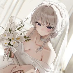 This is a pixiv picture whose title is ウエディング.