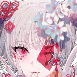 This is a pixiv picture whose title is the Year of the Rat.