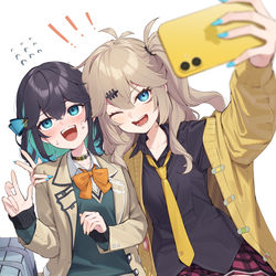 This is a pixiv picture whose title is 陰陽.